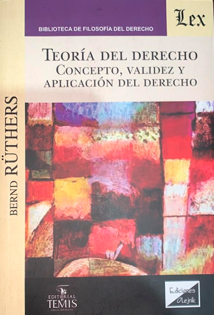 Teoría Del Derecho. Concepto, Validez Y Aplicación Del Derecho (PDF ...